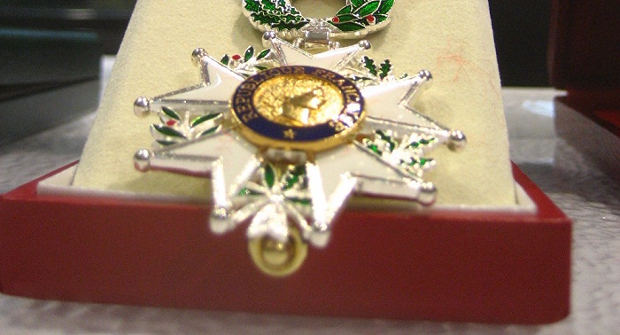 La Légion d`Honneur à une Britannique pour sa contribution au débarquement